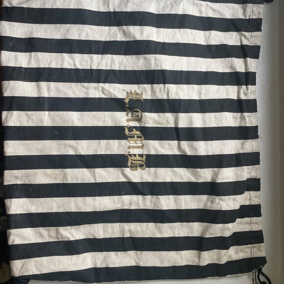 Vintage L.A.M.B. Satchel White/Navy - Picture 11 of 11